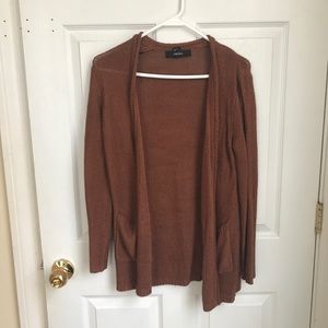 Rust cardigan